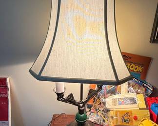 Art Deco Style Candelabra Table Lamp