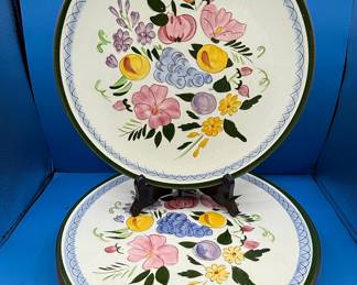 Stangl Fruit & Flowers Dinner Plates