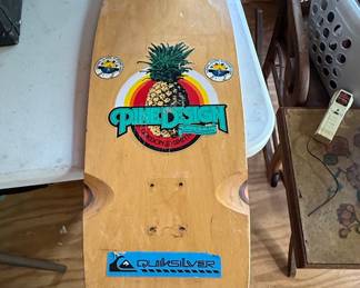 Vintage 1980s Skateboard Decks Collection - Including Gordon & Smith Pine Design and Vision Mark Rogowski 'Gator'