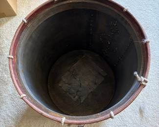 Vintage Civil War Era Rope-Tension Field Drum
