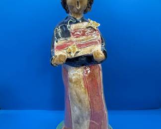 Crystal King Patriotic Ceramic Figurine
