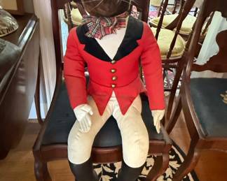 Vintage Hanford's Inc. Fox Hunt Equestrian Plush