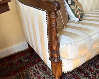 Hickory Chair Co. Sheraton Style Mahogany Sofa