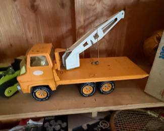 Vintage Tonka Pressed Steel Crane Truck