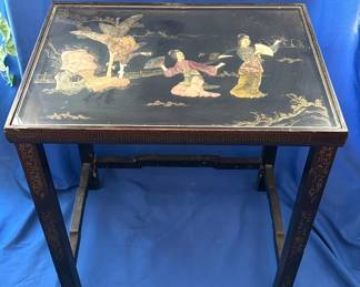 Vintage Drexel Heritage Chinoiserie Altar Console Table