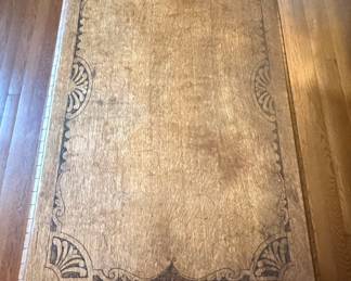 Jacobean Revival Oak Coffee Table
