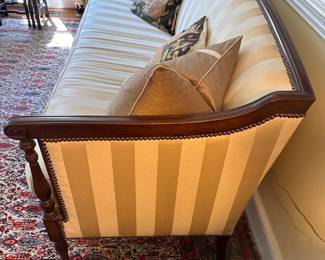 Hickory Chair Co. Sheraton Style Mahogany Sofa