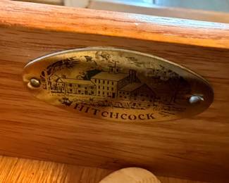 Hitchcock Furniture Drop-Leaf Side Table with Drawer