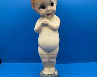 Collection of Vintage Chalkware Carnival Prizes - Dog Figurines