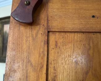 Victorian Walnut Two-Door Wardrobe with Base Drawer