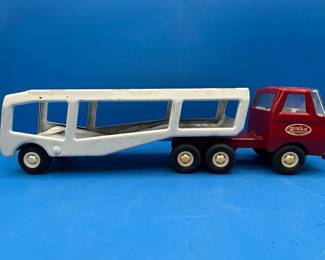 Vintage Tonka Mini Car Carrier Truck