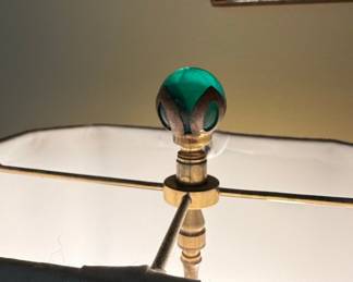 Art Deco Style Candelabra Table Lamp