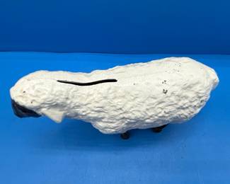 John Wright Cast Iron Sheep Still Bank