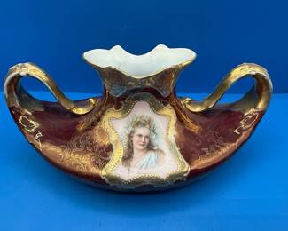 Royal Vienna Style Portrait Cachepot