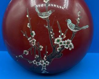 Japanese Cloisonné Kogo (Incense Container)