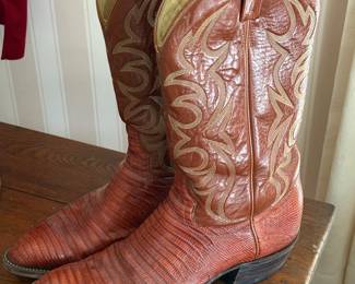 LIZARD SKIN BOOTS