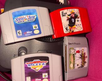 NINTENDO 64 AND GAMES