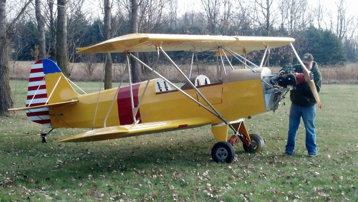 Custom Homebuilt Biplane