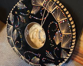 Vintage Salazar Ypez Mexican Sombrero