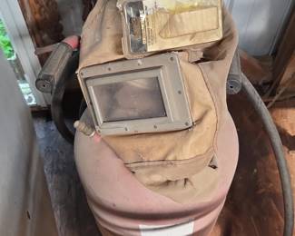 Sandblaster Hood and Respirator