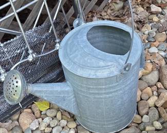 Galvanized Watering Can