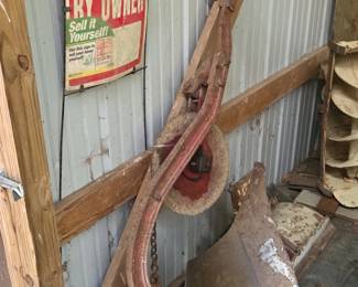 Vintage Tractor Plow Coulter