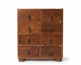 EightDrawer Japanese Apothecary Chest