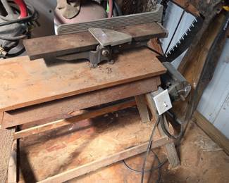Vintage Cast Iron Jointer