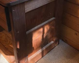 Rustic Pine Nightstands