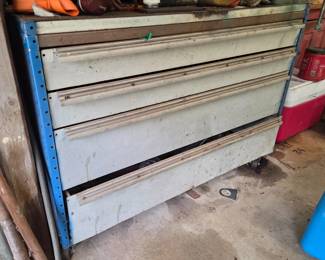 Industrial ThreeDrawer Metal Cabinet