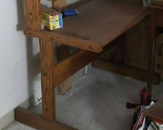 Vintage Wooden Work Desk