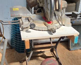 Craftsman Compound Miter Saw on Stand