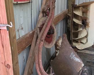 Vintage Tractor Plow Coulter