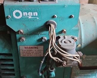 Vintage Onan RV Generator