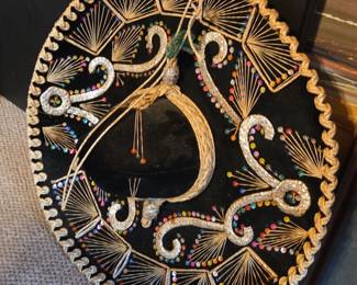 Vintage Salazar Ypez Mexican Sombrero