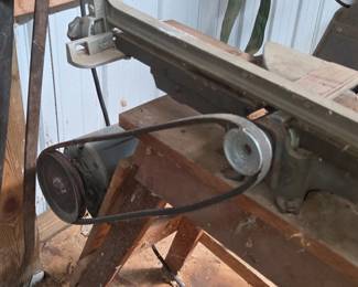 Vintage Cast Iron Jointer