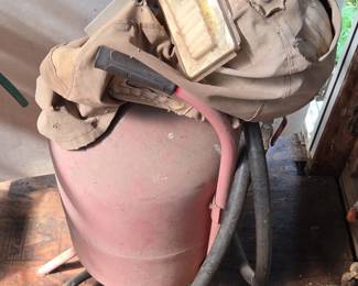 Sandblaster Hood and Respirator