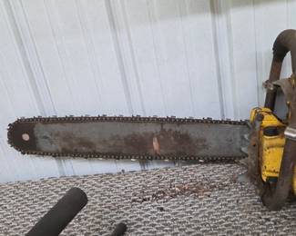 Vintage McCulloch Chainsaw