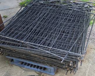 Decorative Metal Garden Fence Panels