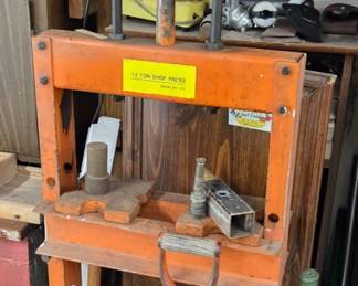 Ton Hydraulic Shop Press