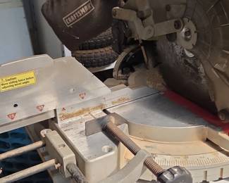 Craftsman Compound Miter Saw on Stand