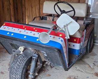 Custom ThreeWheel Utility Cart