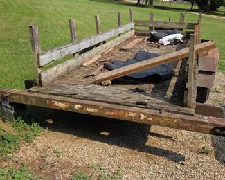ft x ft Utility Trailer