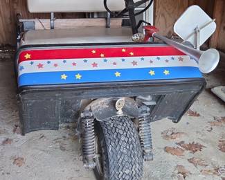 Custom ThreeWheel Utility Cart