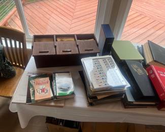 Large stamp collection