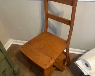 Step ladder chair