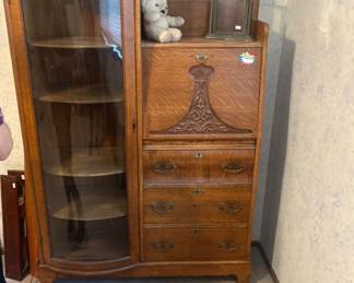 Lots of antique furniture