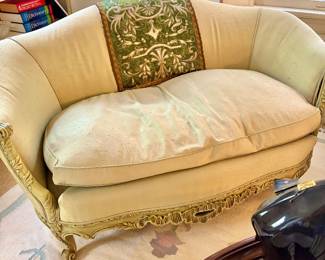 French provincial loveseat