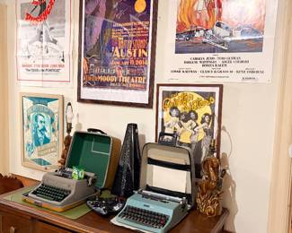 Vintage typewriters