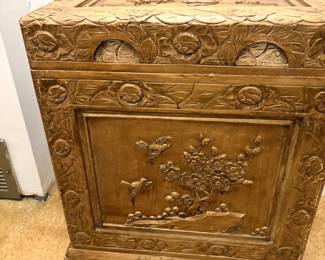 Antique Chinese camphor